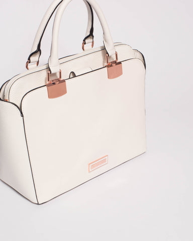 White White Ellen Tech Tote Bag