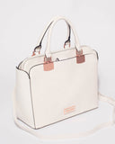 White White Ellen Tech Tote Bag
