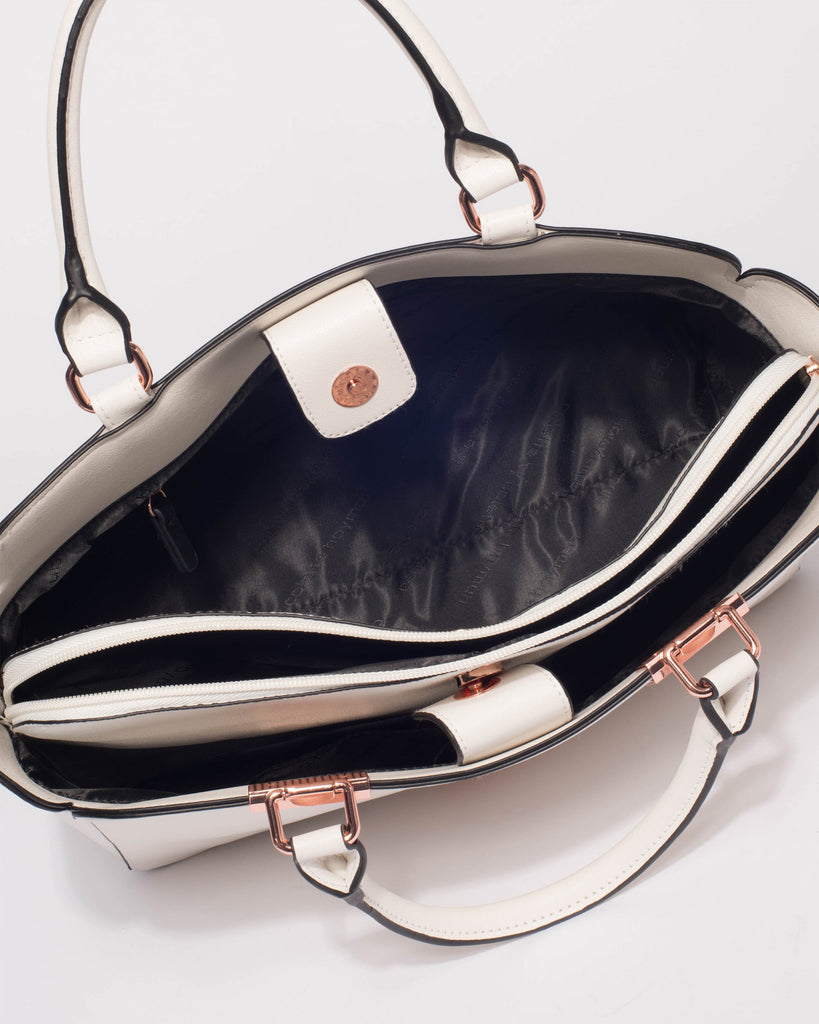 White White Ellen Tech Tote Bag