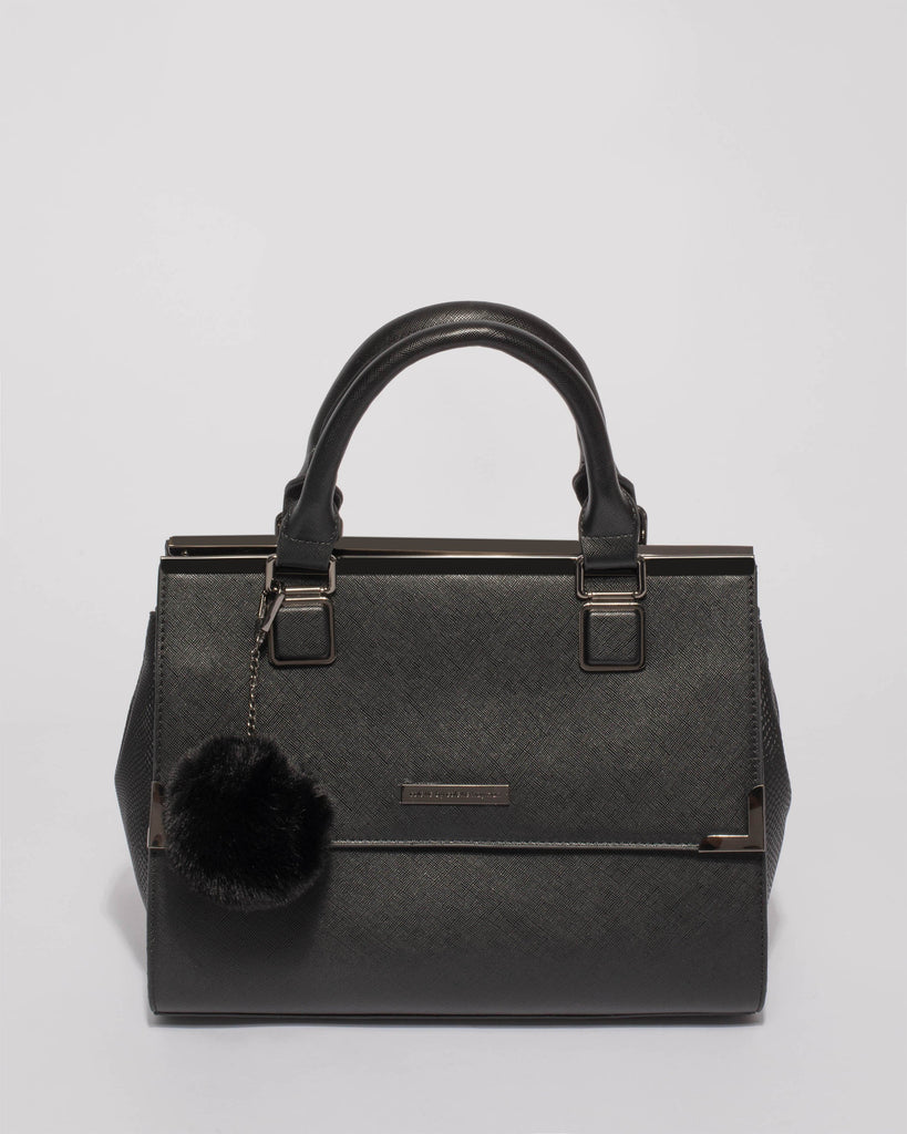 Black Robin Medium Tote Bag