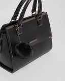 Black Robin Medium Tote Bag