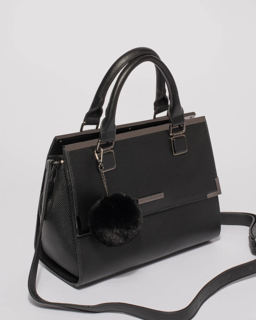 Black Robin Medium Tote Bag