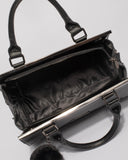 Black Robin Medium Tote Bag