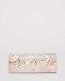 Champaign Embellished Clutch Bag