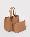 Caramel Sahara Slouch Tote Bag