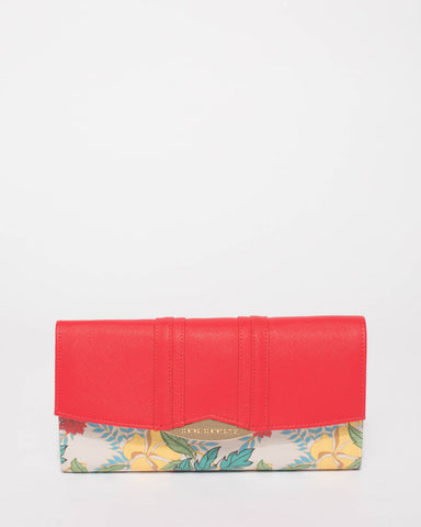 Red Nina Clutch Bag