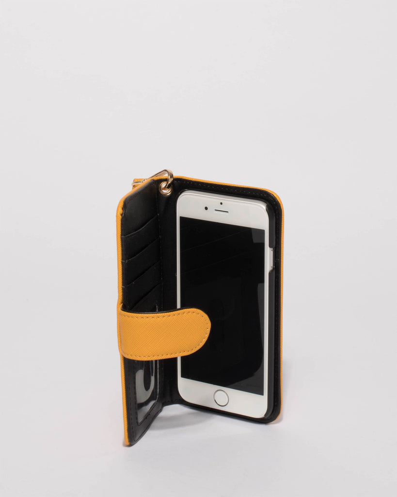 Yellow Bee Iphone 6, 7 & 8  Purse