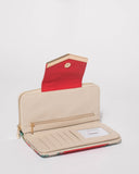 Red Blake Arrow Flap Wallet