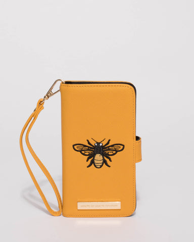 Yellow Bee Iphone 6, 7 & 8 Plus Purse