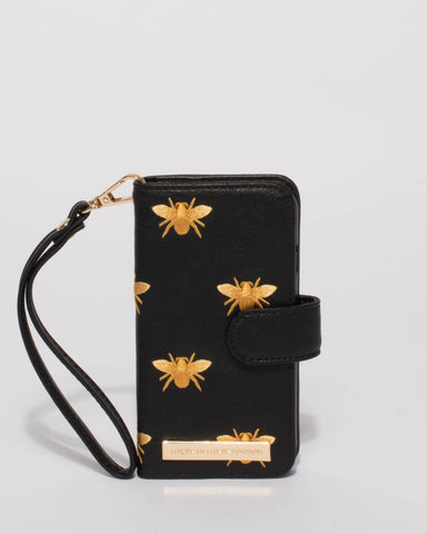 Black Bug Iphone 6, 7 & 8 Purse