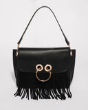 Black Belinda Shoulder Bag