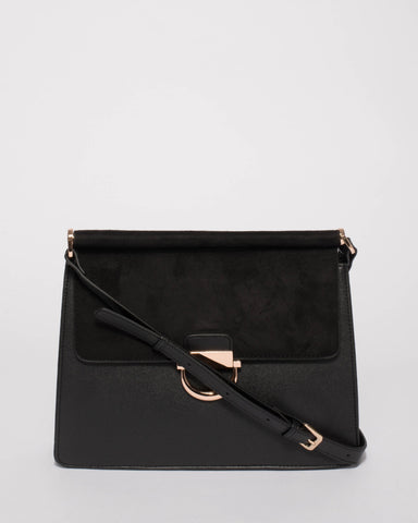 Black Ella Shoulder Bag
