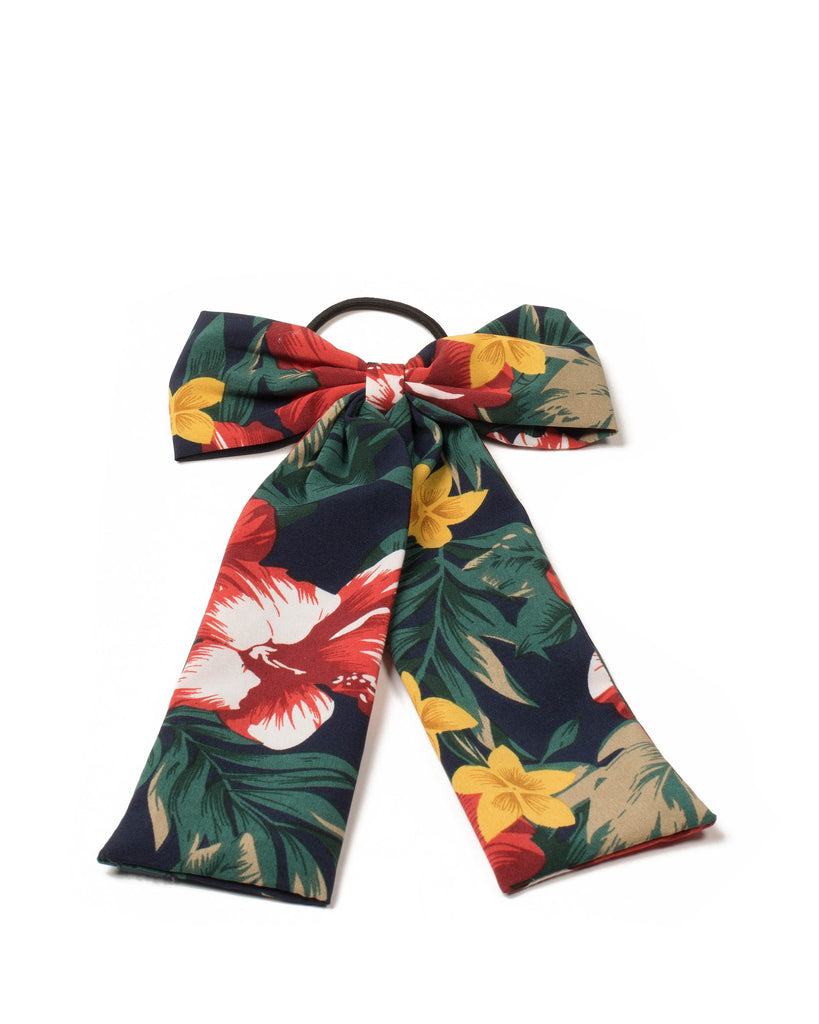Multi Colour Floral Hair Bow Tie