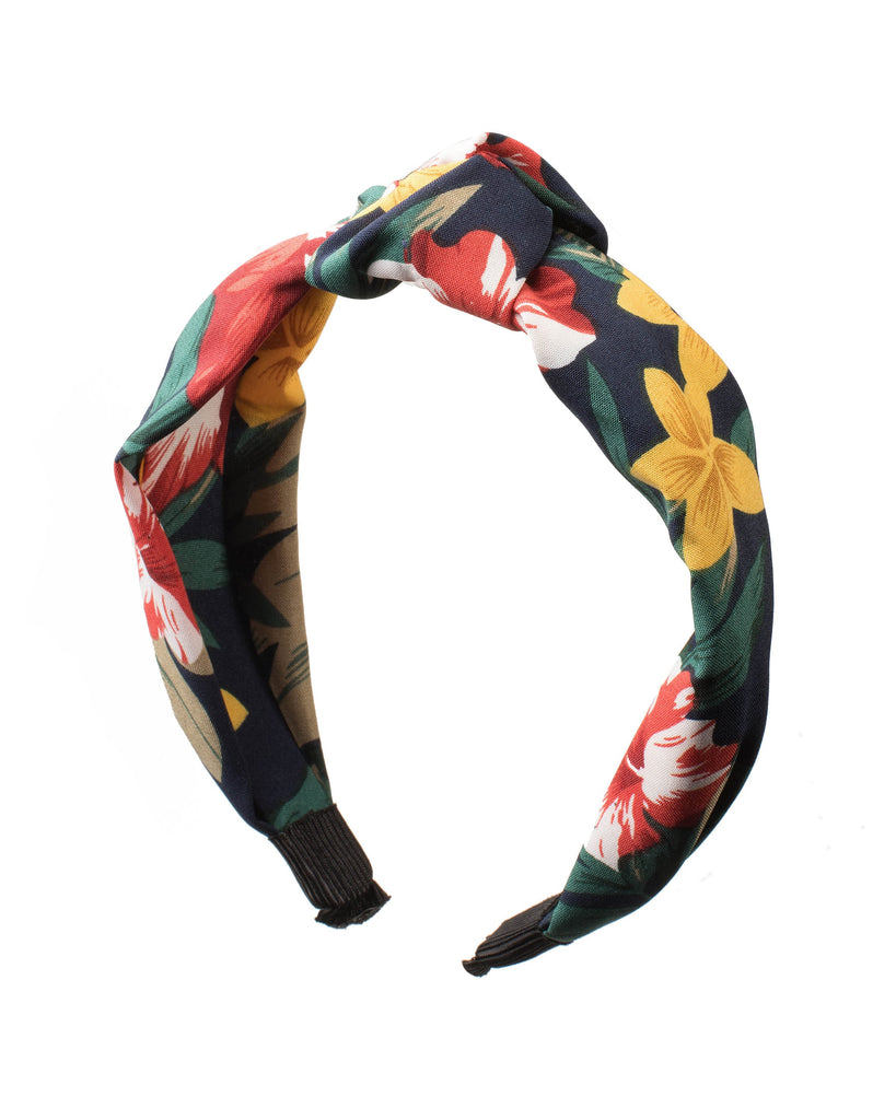 Multi Colour Floral Knot Headband