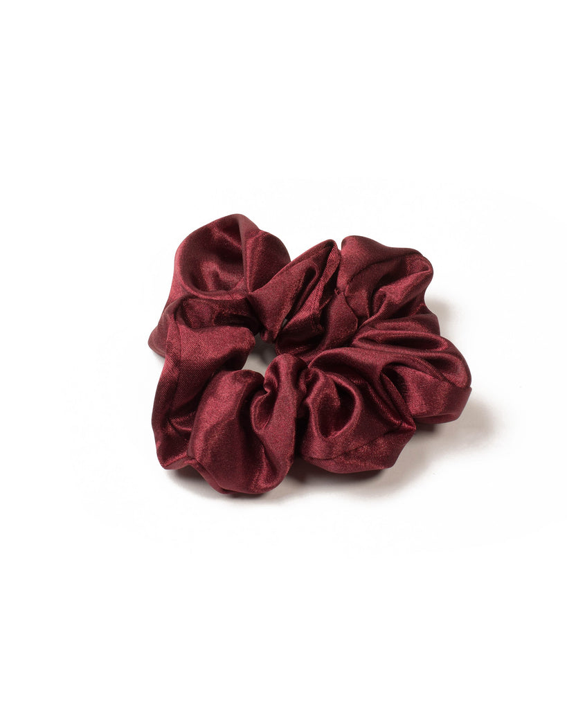 Red Solid Scrunchie