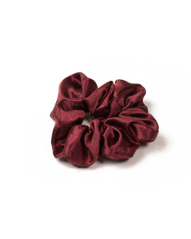 Red Solid Scrunchie