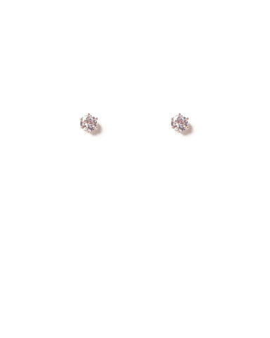 Crystal Rose Gold Tone Diamante Claw Statement Earrings