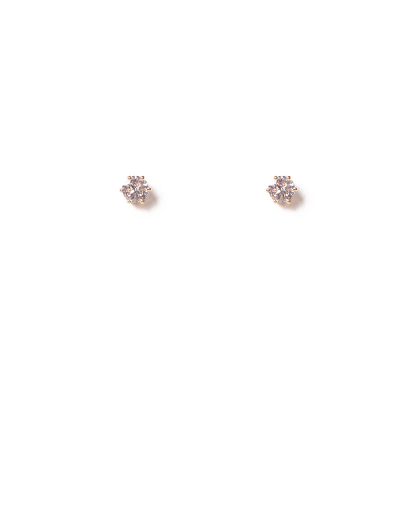 Crystal Gold Tone Diamante Claw Statement Earrings