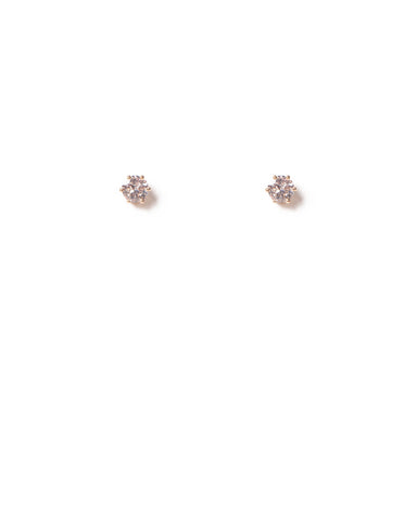 Crystal Gold Tone Diamante Claw Statement Earrings