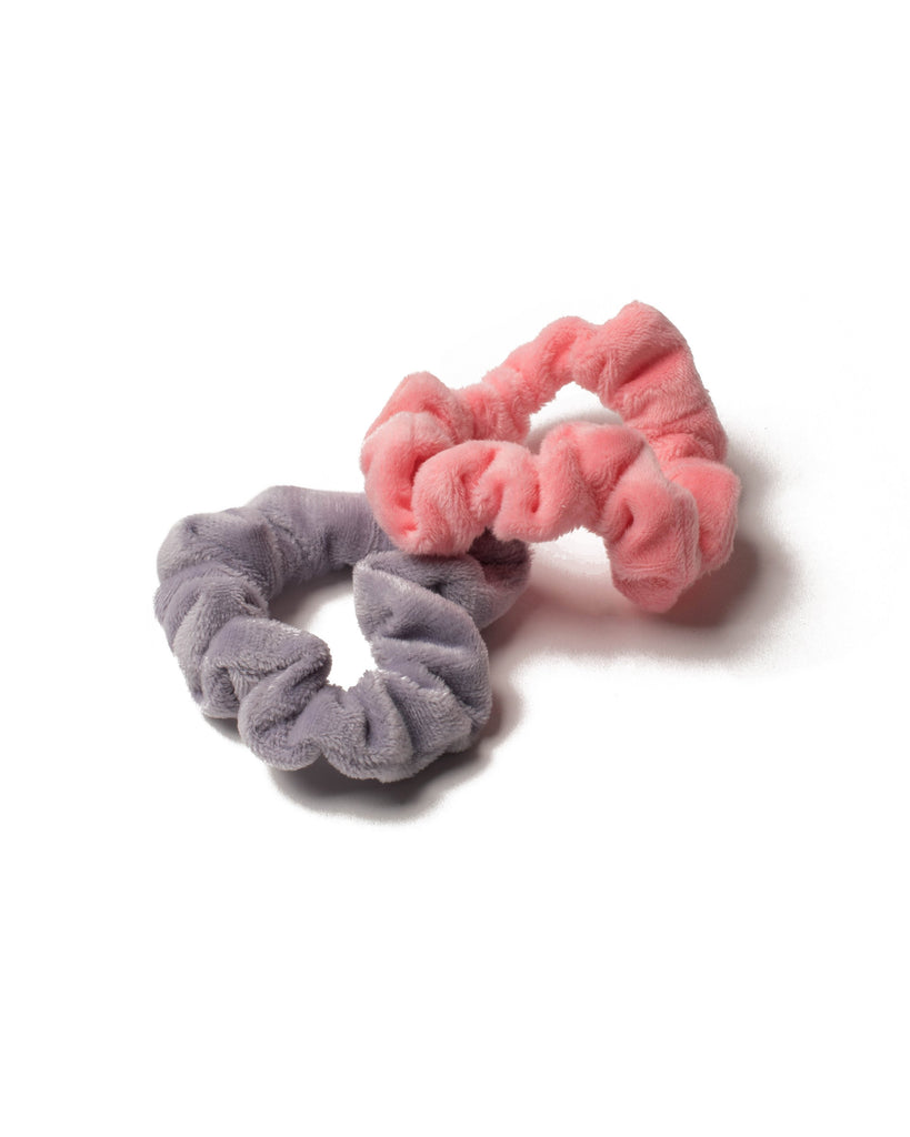 Pink And Grey Mini Scrunchies Pack
