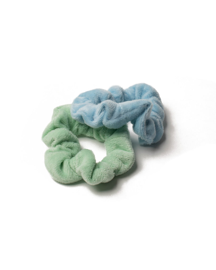 Blue And Green Mini Scrunchies Pack