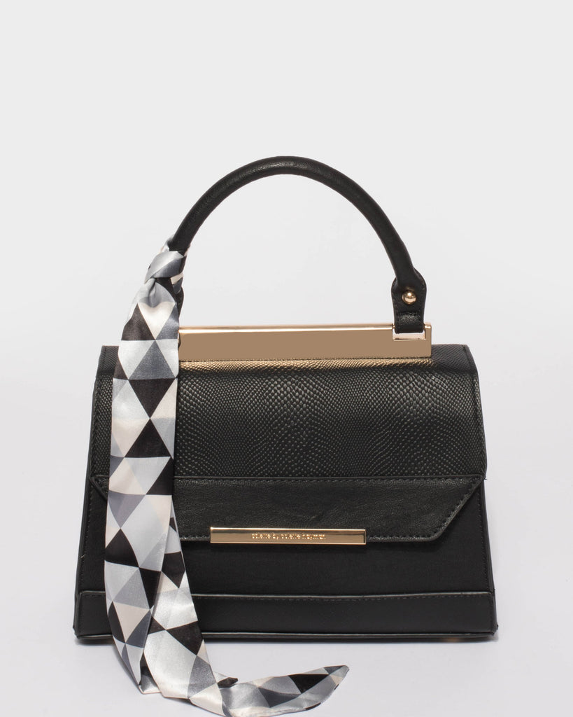 Black Renee Top Handle Mini Bag