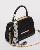 Black Renee Top Handle Mini Bag
