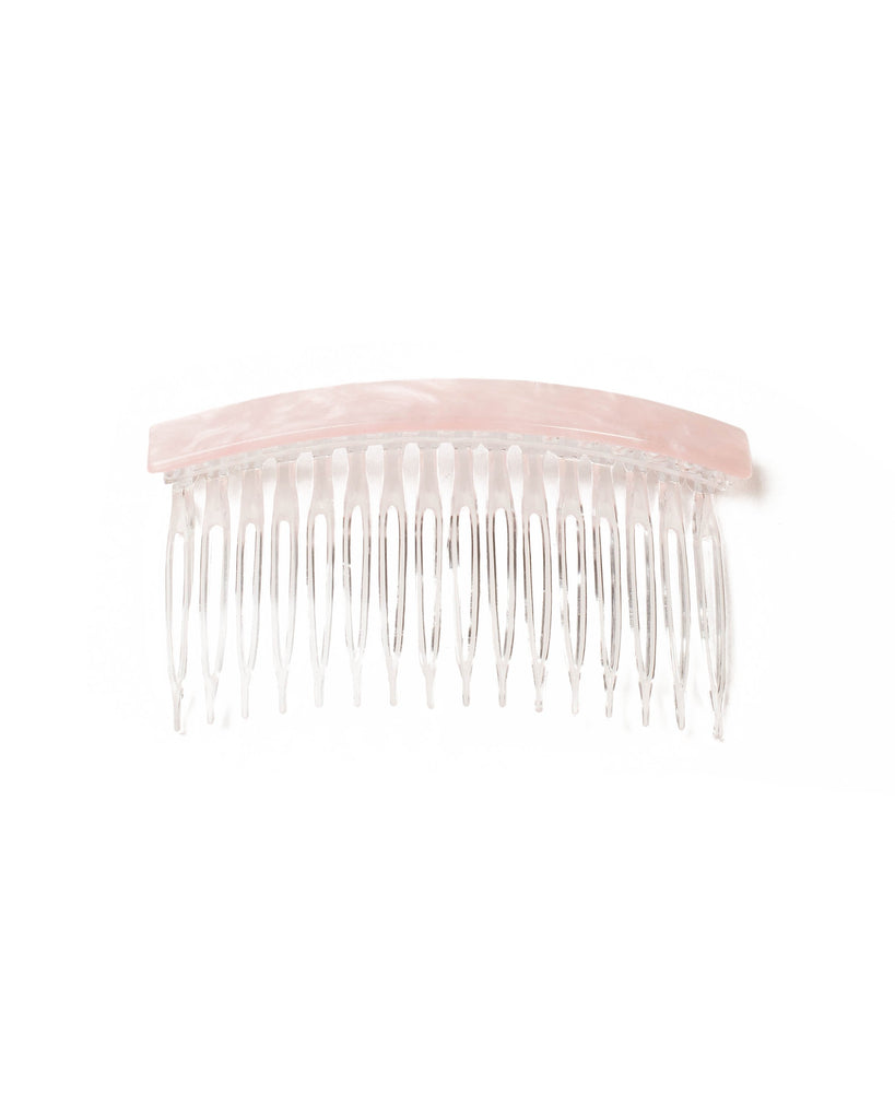 Pink Tortoise Hair Comb