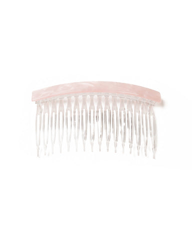 Pink Tortoise Hair Comb