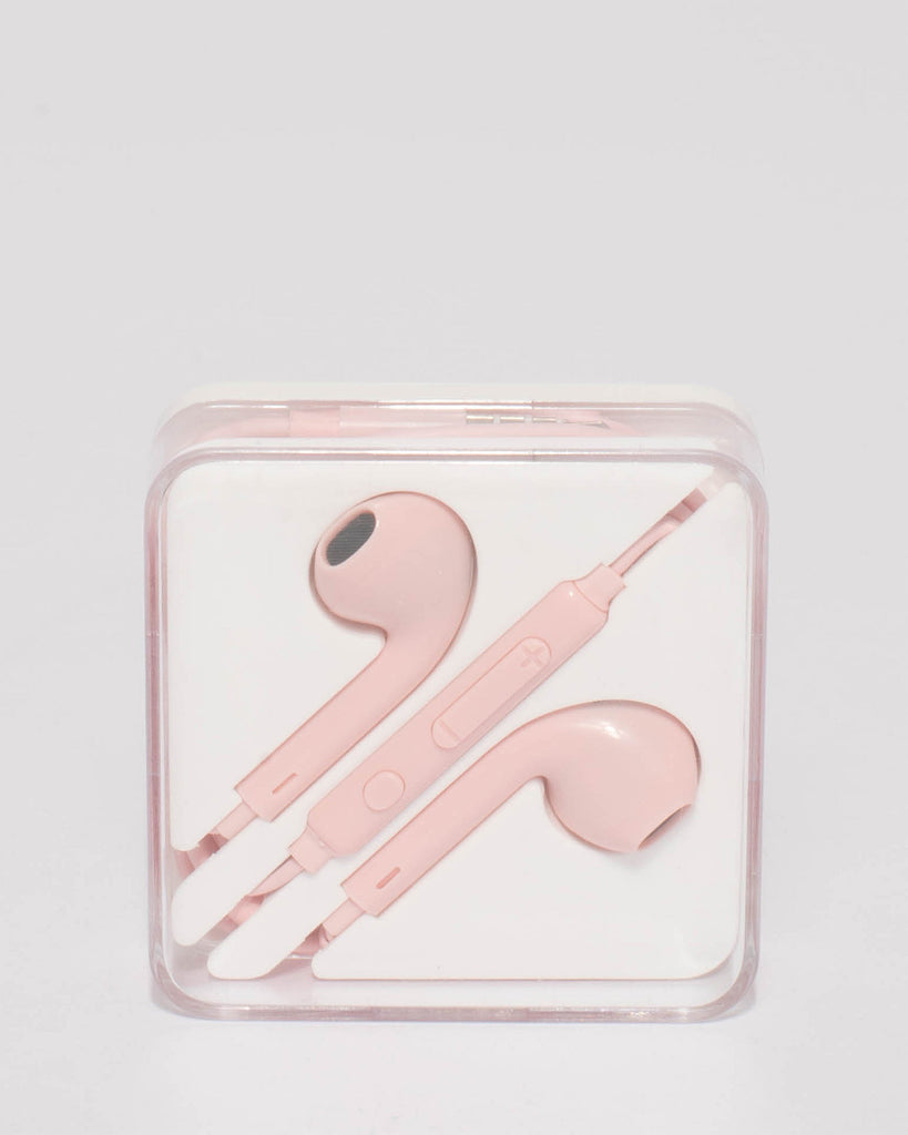 Pink Earphones