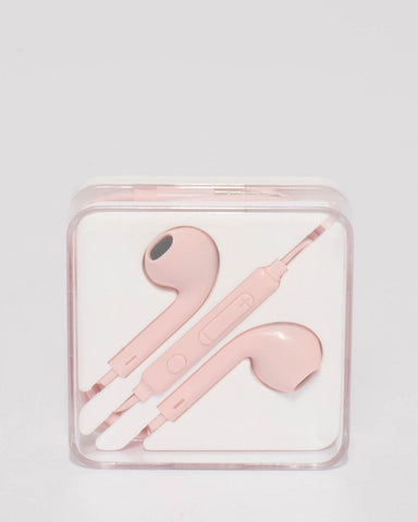 Pink Earphones