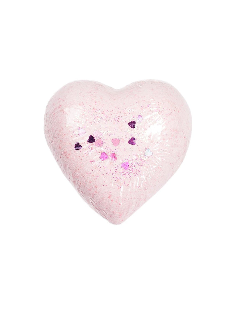Heart Glitter Bath Bomb