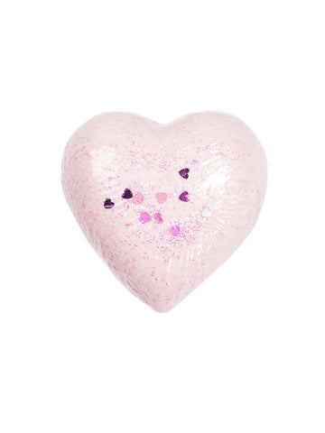 Heart Glitter Bath Bomb